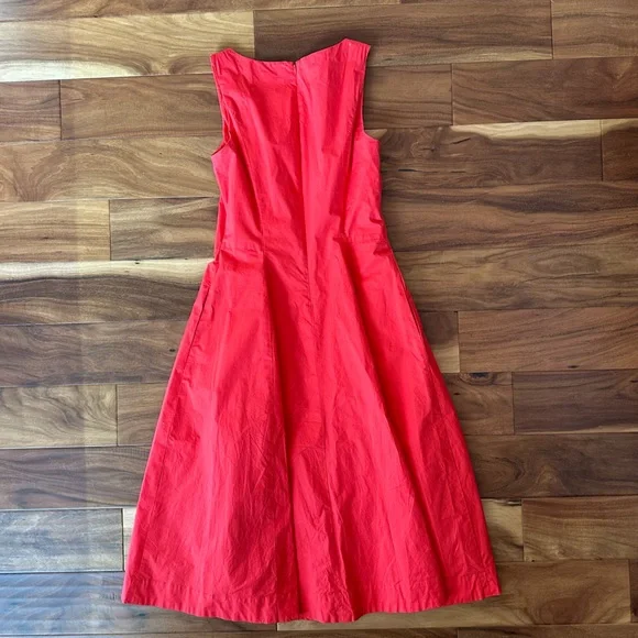 Boden Elena Cotton Poplin Midi Dress size 6 - Picture 3 of 5